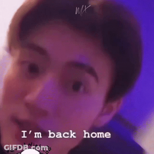 Man Saying I'm Back Home GIF