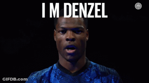 Man Saying I'm Denzel I'm Inter GIF