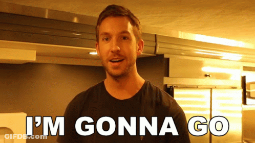 Man Saying I'm Gonna Go In Front Of Refrigerator GIF