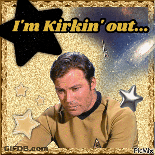 Man Saying I'm Kirkin' Out GIF