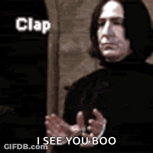 Man Saying I See You Boo GIF