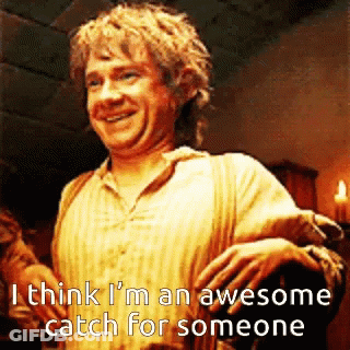Man Saying I Think I'm An Awesome Catch GIF