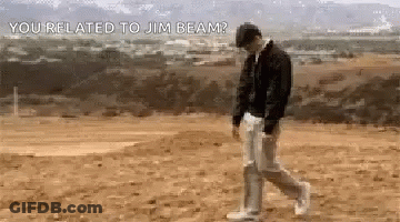 Man Saying I Walk A Lonely Road GIF