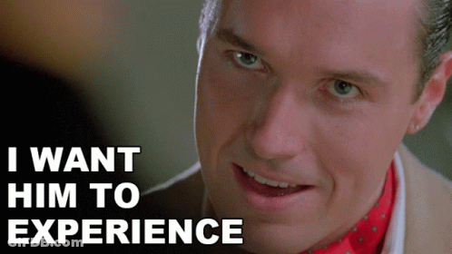 Man Saying I Want Him To Experience GIF