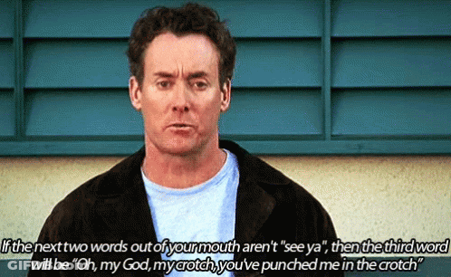 Man Saying If Words Aren't See Ya GIF