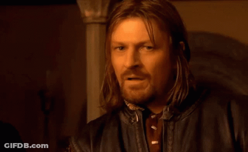 Man Saying It Is A With Finger GIF