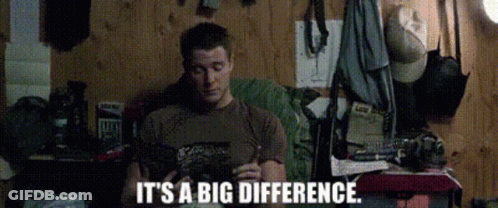 Man Saying It's A Big Difference GIF