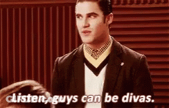 Man Saying Listen Guys Can Be Divas GIF