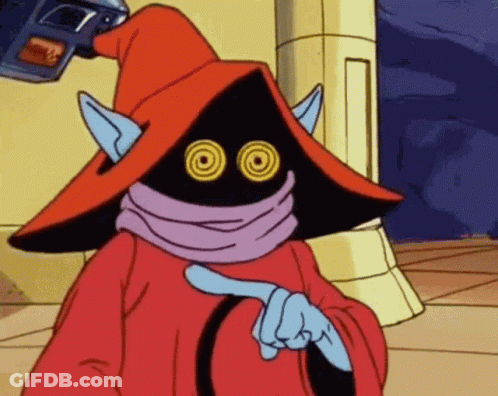 Man Saying Master Of The Universe To Monster GIF