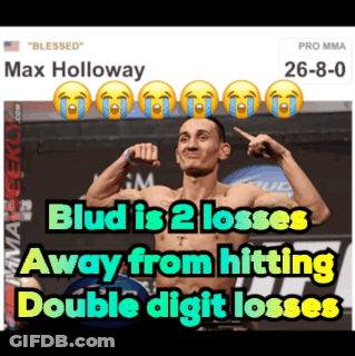 Man Saying Max Holloway GIF