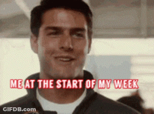 Man Saying Me At Start Of My Week GIF