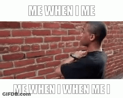 Man Saying Me When I Me GIF