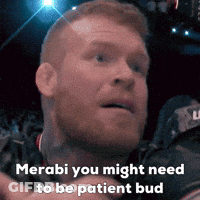 Man Saying Merabi You Might Need To Be Patient Bud GIF