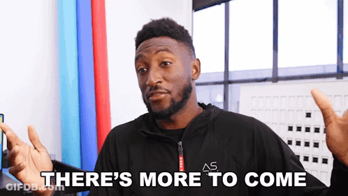 Man Saying More To Come GIF
