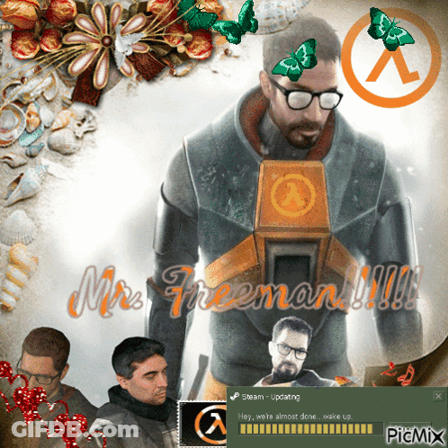 Man Saying Mrs Freeman GIF