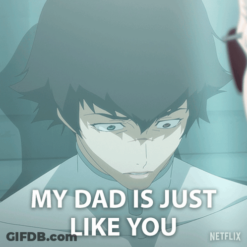 Man Saying My Dad Is Just Like You GIF