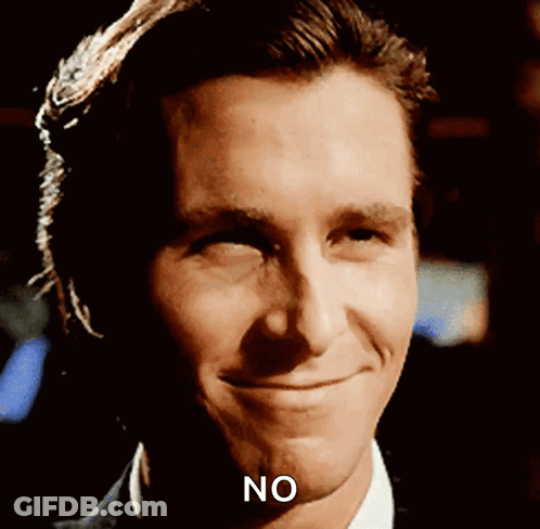 Man Saying No GIF