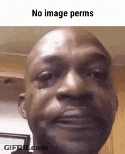 Man Saying No Image Permits GIF