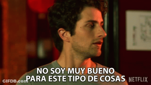 Man Saying No Soy Muy Bueno Para Este Tipo De Cosas Netflix GIF