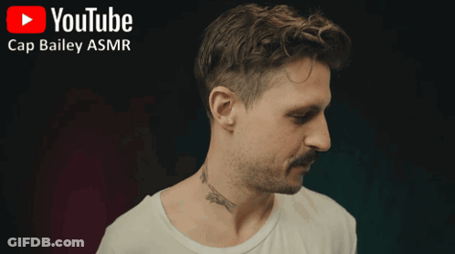 Man Saying No You're Right You're Right In Front Of YouTube Logo GIF