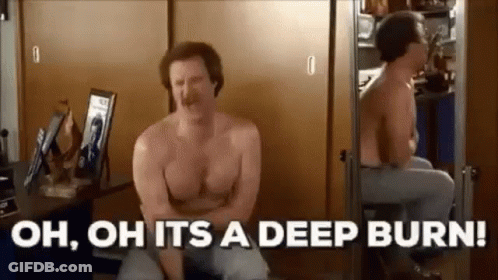 Man Saying Oh Deep Burn GIF