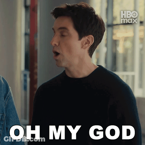 Man Saying Oh My God GIF