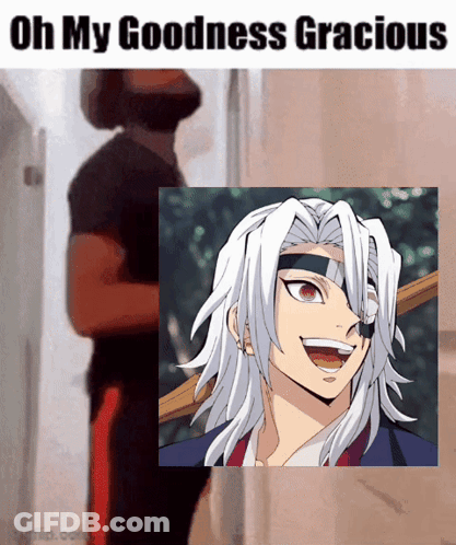 Man Saying Oh My Goodness Gracious GIF