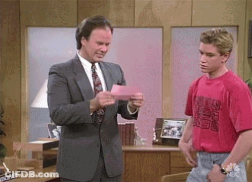 Man Saying Oh My Gosh Beside Woman GIF