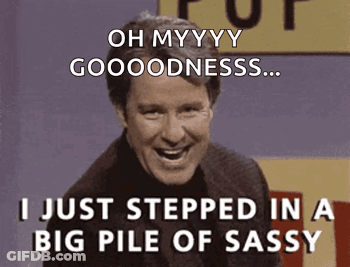 Man Saying Oh Myyy Goodness GIF
