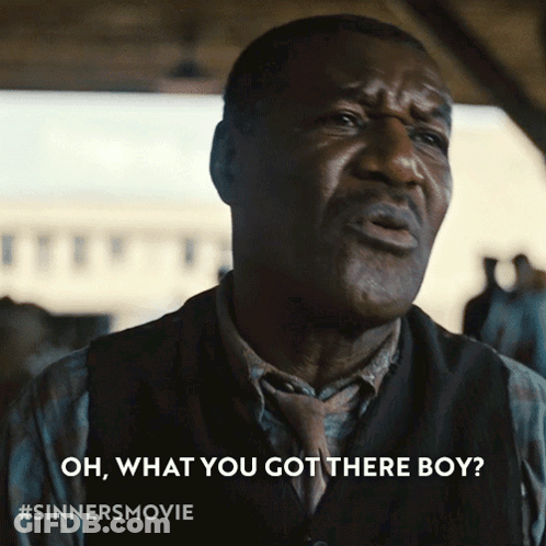 Man Saying Oh What You Got Boy GIF