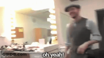 Man Saying Oh Yeah GIF