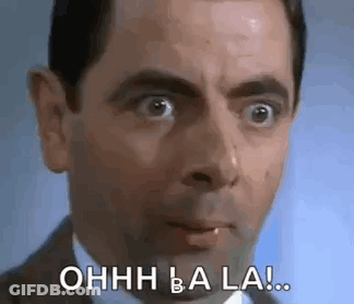 Man Saying Ohhhh Ba La GIF