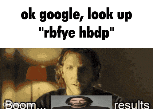 Man Saying Ok Google Look Up Rbfye Hbdp GIF
