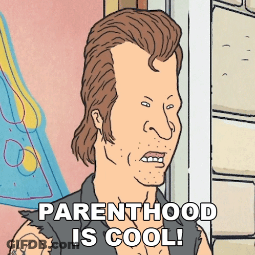 Man Saying Parenthood Is Cool GIF