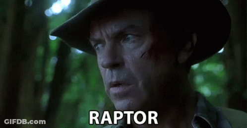 Man Saying Raptor GIF