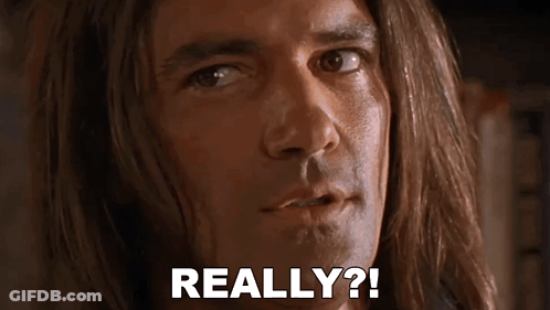 Man Saying Really GIF