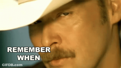 Man Saying Remember When GIF
