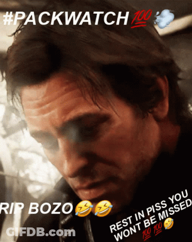 Man Saying Rip Bozo GIF