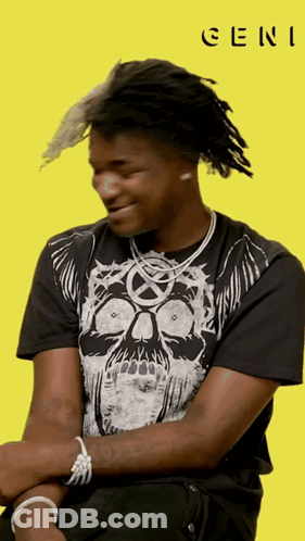 Man Saying Stage One The Eyes Turn White GIF