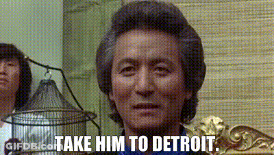 Man Saying Take Him To Detroit GIF