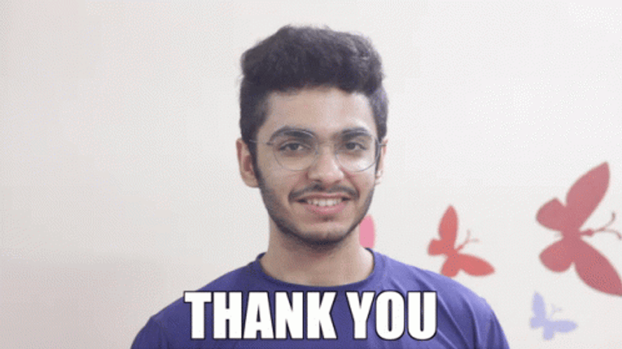 Man Saying Thank You GIF