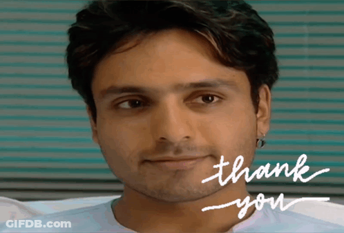 Man Saying Thank You GIF