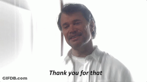Man Saying Thank You With Eyes Closed GIF