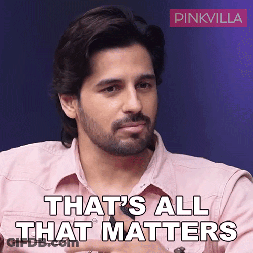 Man Saying That Matters GIF