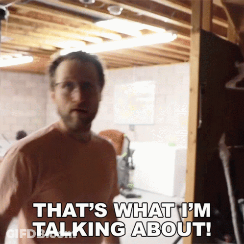 Man Saying That's What I'm Talking About GIF