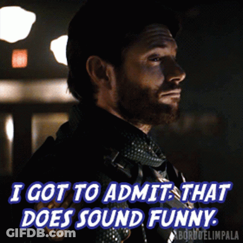 Man Saying That Sounds Funny GIF