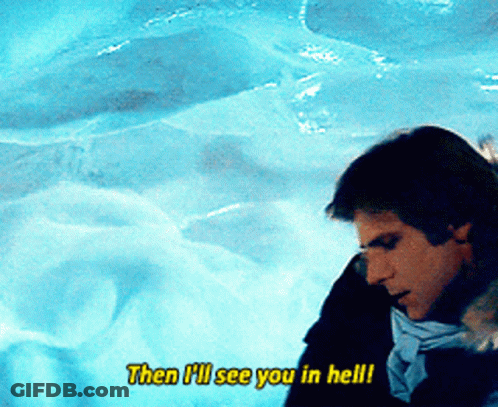 Man Saying Then I'll See You In Hell GIF