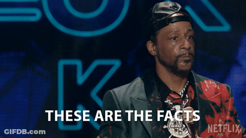 Man Saying These Are The Facts GIF
