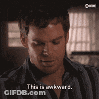 Man Saying This Is Awkward GIF