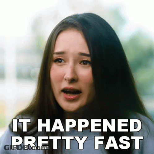 Man Saying This Was Pretty Quick GIF